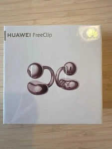 Huawei FreeClip różowe złoto klips otwarte słuchawki douszne nowe zapieczętowane - Zdjęcie 1 z 3
