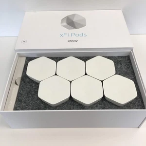 Xfinty xFi Pods Wifi Range Extenders XE1-S 6 Pack White - Picture 1 of 14
