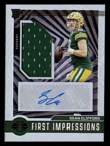 2023 Illusions Sean Clifford #142 RC RPA First Impressions /399 Packers - Bild 1 von 2