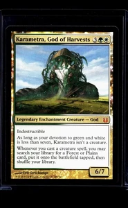 2014 MTG Magic The Gathering BNG Born of the Gods #148 Karametra God of Harvests - Picture 1 of 2