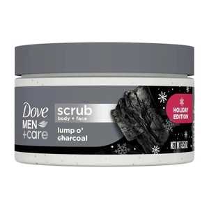 Dove Men Care Body & Face Scrub -Lump O' Charcoal - 3.5oz Holiday Edition - Picture 1 of 3