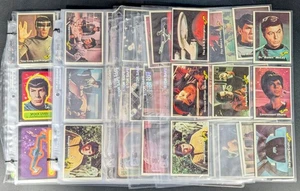 Lot (205) Assorted 1976 Topps Star Trek w/ Stickers Spock Kirk Scott EX-MT To NM - Picture 1 of 21