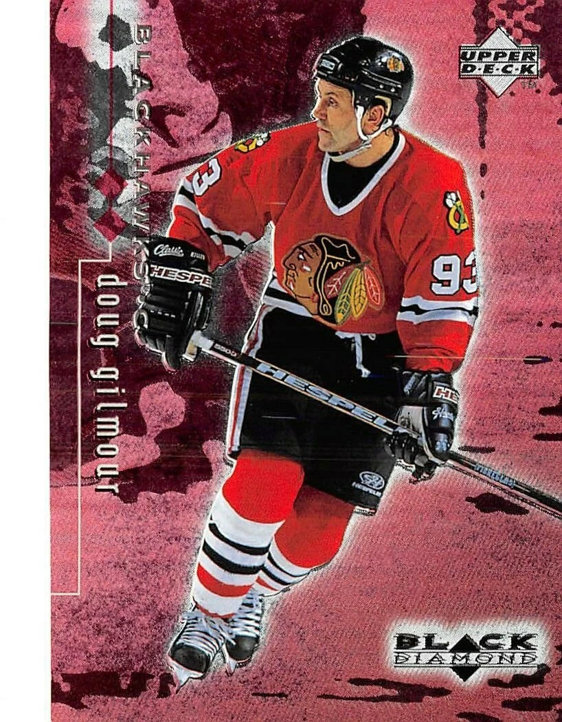 1998-99 Black Diamond Double Diamond #18 Doug Gilmour /2000