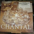 Chantal Cook and Serve Series Large Clear Glass Warming Stand Tea Light Food 6in