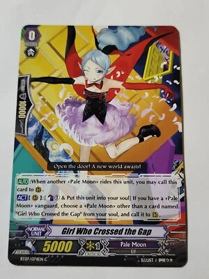 Cardfight!! Vanguard Girl Who Crossed the Gap BT07/074EN C CFV NM - Image 1 of 3