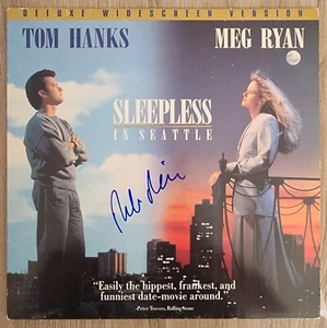 Rob Reiner Signed Sleepless In Seattle Laserdisc Actor Director LEGEND RAD - Picture 1 of 2