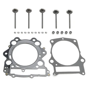 Cylinder Head Valves Seals Gaskets Kit For Yamaha 3YF-12121-00 5KM-12111-00 UK - Picture 1 of 7