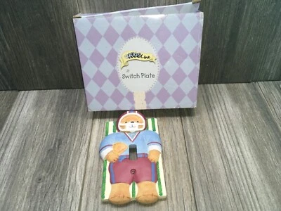 Interruptor Placa Kidsline Oso de Peluche Club de Fútbol Deportes Cerámica Luz Foto 1 de 4