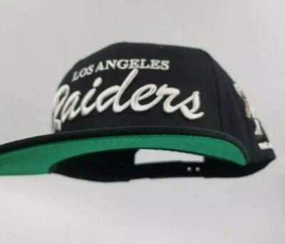 ⭐NEU⭐ Los Angeles Raiders Superbowl XVIII Vintage Snapback Mütze mit Patches - Bild 1 von 4