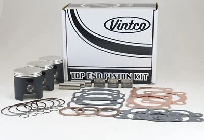 Kit de pistón de extremo superior Kawasaki H1-500 1969 1970 1971 1973 61,0 mm 1 mm más de 13027-031 Foto 1 de 2