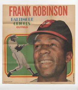 1970 Topps Posters Frank Robinson #12 HOF