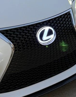 Dynamic LED Light Front grill Logo Emblem Badge Fits 2014-16 Lexus IS250 IS350 - Image 1 of 4