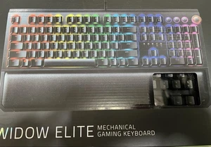 Razer BlackWidow Elite Mechanical Keyboard Yellow Switch JP Used/Tested - Picture 1 of 2