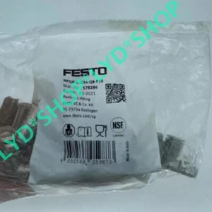 10PCS/Bag New NPQH-L-G14-Q8-P10 Push-in L-fittings 578284 #WD1 - Bild 1 von 4