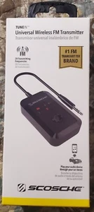 Scosche TuneIn Universal Wireless FM Transmitter - FMT7-SP1 - 20 Frequencies - Picture 1 of 3