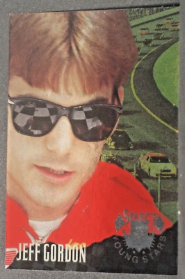 Jeff Gordon 1995 Select Flat Out Parallel #118 Young Stars - Image 1 of 2