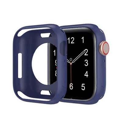 Funda blanda de silicona TPU 49 46 42 40 38 mm para Apple Watch 10 9 8 7 SE 6 5 4 3 2 1 Foto 1 de 4