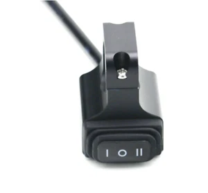 7/8'' 16A Waterproof Marine Motorcycle CNC Aluminum On/Off/On Switch - Foto 1 di 3