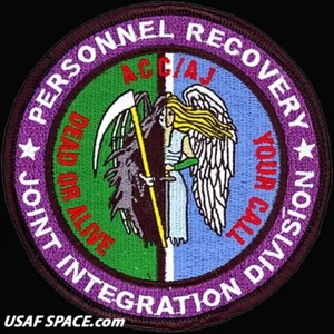 USAF AIR COMBAT COMMAND- ACC -PERSONNEL RECOVERY- JOINT INTEGRATION -ORIG. PATCH - Picture 1 of 3