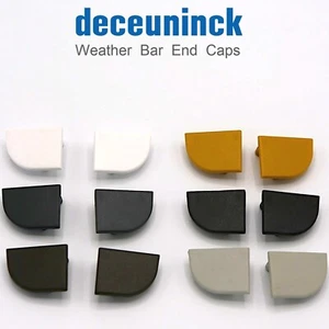 End Taps Goteo Clima Deflector Lluvia Barra Puerta Ventana Deceuninck - Imagen 1 de 35