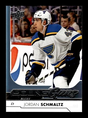 Jordan Schmaltz 2017-18 Upper Deck Hockey #470 Young Guns RC St. Louis Blues - Image 1 of 2