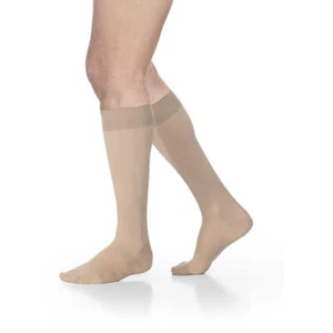 Sigvaris Blickdicht Damen Kniestrümpfe 30-40 mmHg mit Silikonband Grip-Top Compressi - Bild 1 von 31