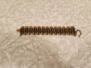 Pulsera Pentti Sarpaneva Brutalista Bronce Diseño Finlandia Firmada - Imagen 1 de 7