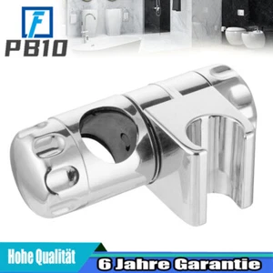 Duschkopf Handbrause Verstellbar Gleiter Halterung Für 20-25mm Duschstange ABS - Bild 1 von 12