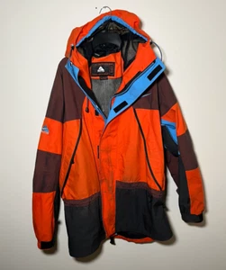 Veste manteau homme vintage Nike ACG | Orange/Bleu | Large - Photo 1/4