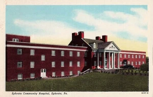 Ephrata, Pennsylvania Postcard Ephrata Community Hospital c. 1950 D1 - Picture 1 of 2