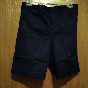 Classroom Uniforms Girls' Plus Low Rise Short Half Size Navy Blue 12.5 New - Picture 1 of 4
