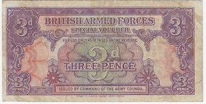 Great Britain M9a Three Pence Fine+ - Picture 1 of 2