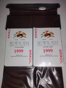 Vintage Playing Card Dual Pack New - Heze Printing House 1999 - Picture 1 of 1