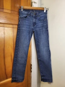 Steve's Jeans Boys Distressed Dark Blue Jeans Sz 10 - Picture 1 of 10