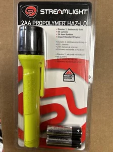 Streamlight 2AA ProPolymer HAZ-LO Flashlight W/ extra Alkaline Batteries - Picture 1 of 1