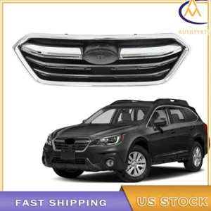 For Subaru Outback 2018-2019 Dark Gray / Silver Grill Front Replacement Grille - Bild 1 von 20