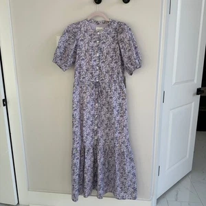 Tuckernuck HYACINTH HOUSE Lavender Floral Frannie Maxi Dress - Picture 1 of 8
