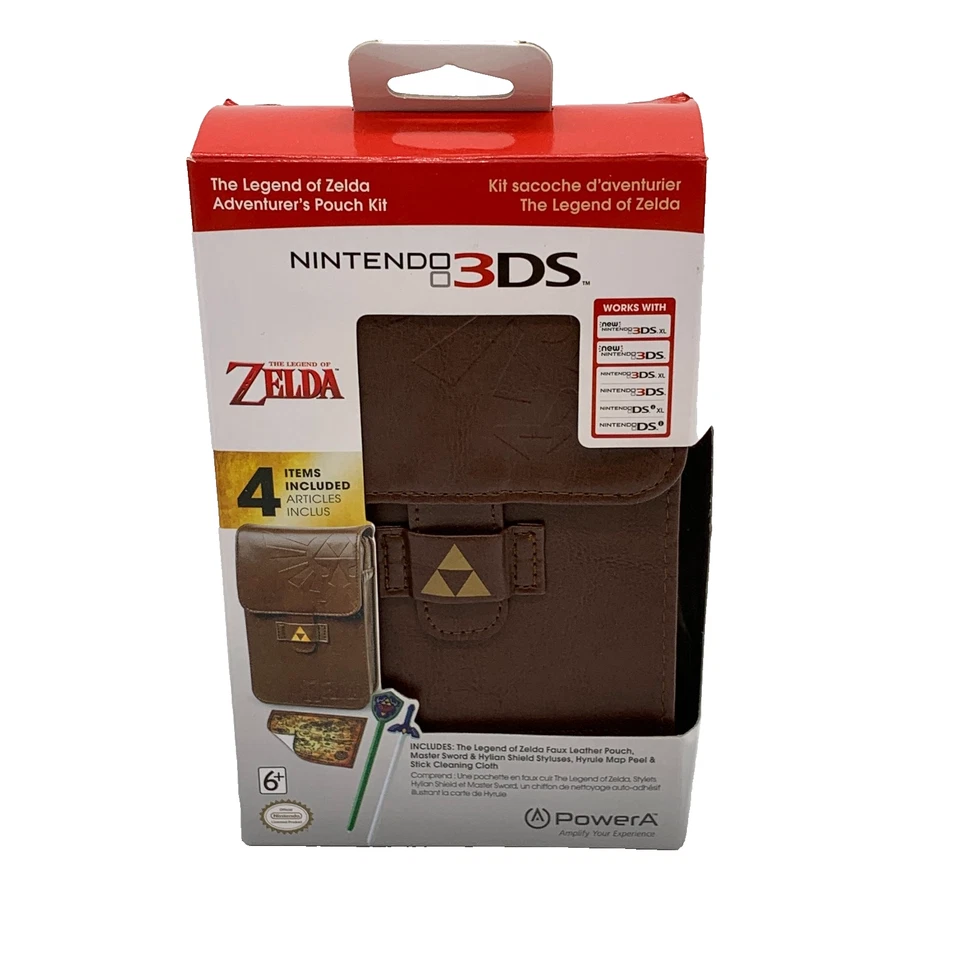 Nintendo 3DS The Legend of Zelda Adventurer’s Pouch Kit – PowerA – Open Box - Image 1 of 4