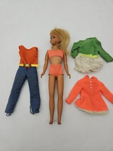 Muñeca Patrón Vintage Con Ropa Barbie Mattel - Imagen 1 de 5