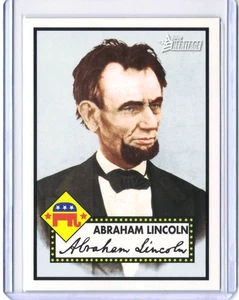 2009 Topps Heritage American Heroes Abraham Lincoln #18 - Picture 1 of 2