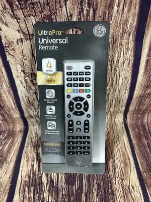 GE Ultra Pro 33709 4 Device Universal Remote Control NEW SEALED - Image 1 of 2