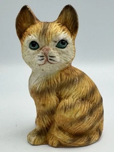 Vintage Mid Century Modern Angry Kitty Cat Porcelain Figurine - Picture 1 of 6