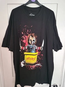 NEW Universal Studios Halloween Horror Nights Chucky 2023 T Shirt Size 2XL - Picture 1 of 9