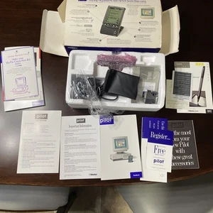 Palm Pilot 5000 First Gen U.S. Robotics PDA Organizer complet dans sa boîte d'origine - Photo 1 sur 18