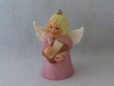 1978 Goebel Annual Angel Bell Christmas Tree Ornament - Pink Gown