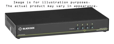 Black Box KVM switch - SS4P-SH-DVI-UCAC - New in box - Image 1 of 2