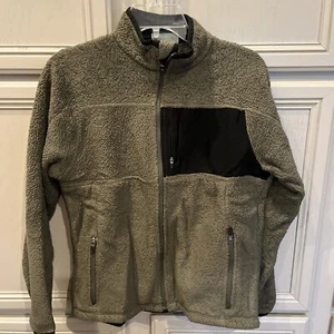 Boy's L.L.Bean Fleece Zip Up Jacket Size Large 14-16 - Picture 1 of 10