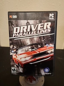 Driver Parallel Lines - PC DVD-ROM WINDOWS XP VISTA WITH MANUAL Free Ship - Picture 1 of 6