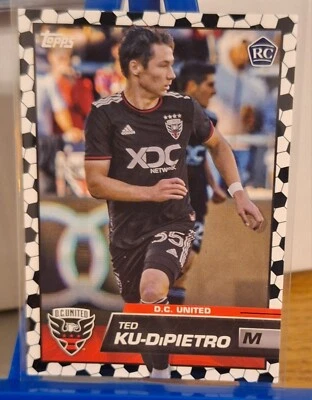 2023 Topps MLS SOCCER Soccer Tile Ted Ku-DiPietro RC # 163 DC United - Image 1 of 2