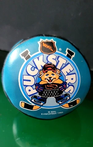 1993 NHL SAN JOSE SHARKS PUCKSTER HOCKEY Bean Bag Rare Sport Collectible vtg Cover